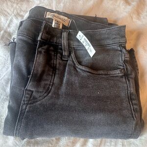 Madewell Women's Dark Gray High Rise Jeans